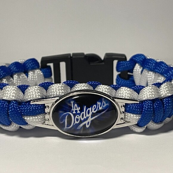 Los Angeles Dodgers MLB Paracord Bracelet NEW - Picture 1 of 2